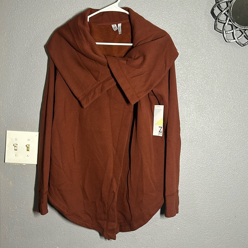 Zelle Wrap Sweater Size M